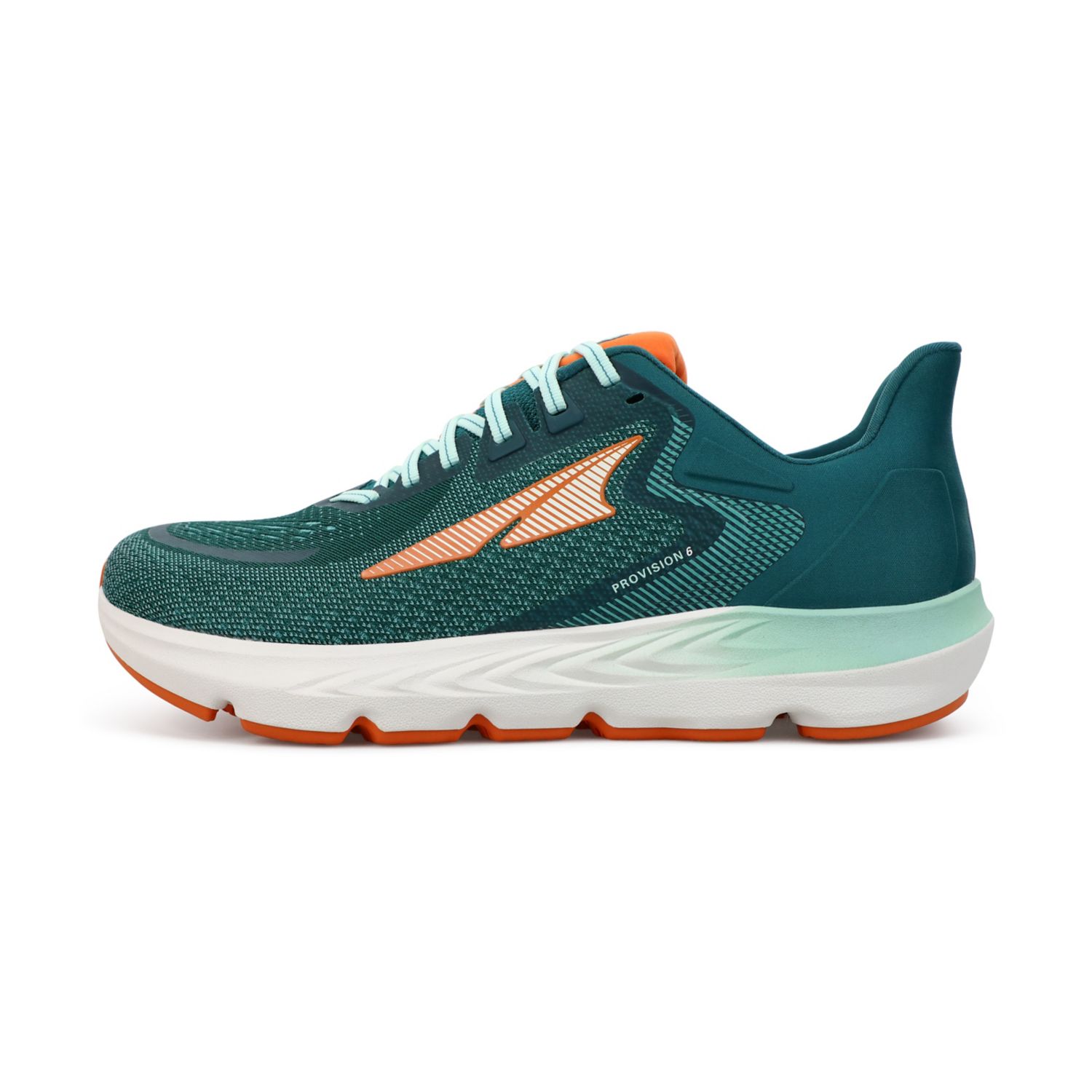 Altra Mens Provision 6 Road Running Shoes Turquoise/Green | TIJB-56709